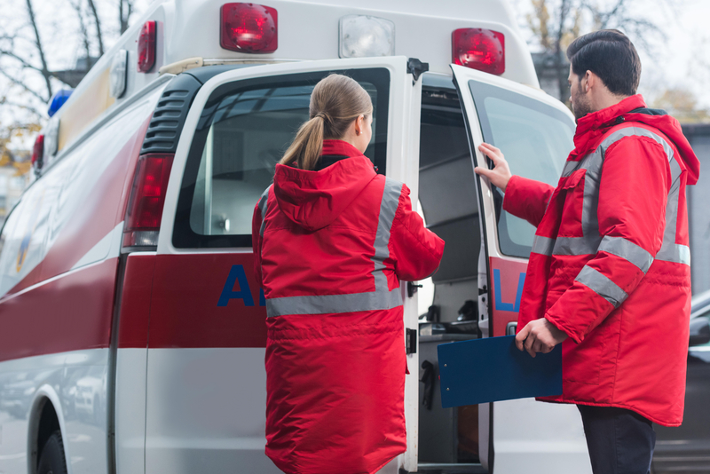 Leaving The Hospital | Alamy Stock Photo by LightField Studios Inc.